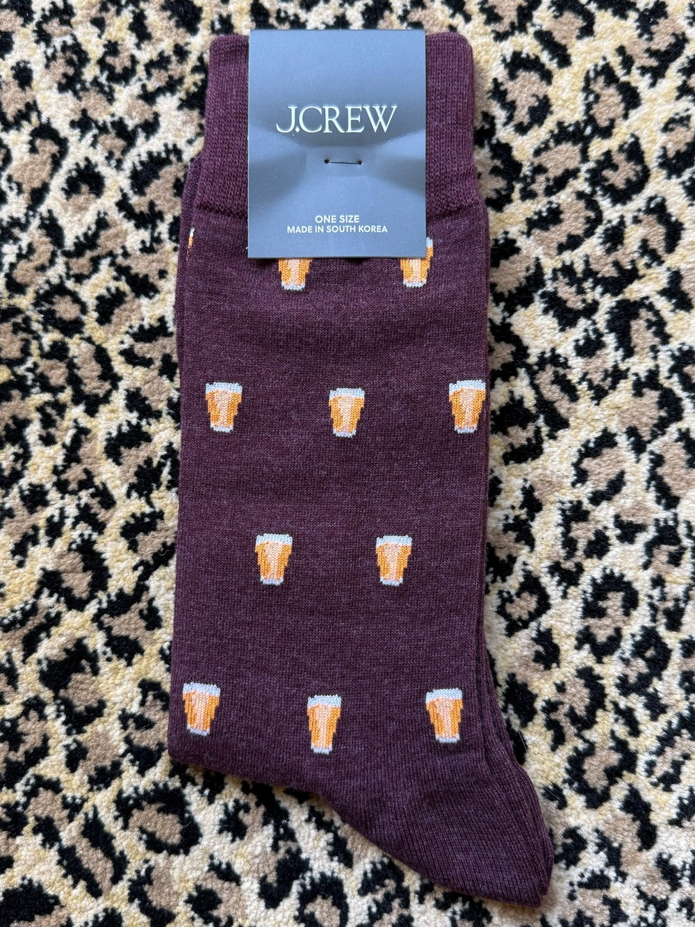 J. Crew beer socks (NWT)